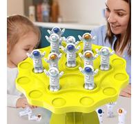 LICAEVEY LearningEarly Educational Balance Tree Gioco Giocattolo per abilità di Equilibrio e Coordinazione Fisica, Puzzle Interattivo con Giochi Impilabili per la Prima Educazione dei (S Giallo 24