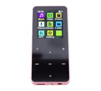 LICAEVEY Lettore MP3 con Touch Screen da 1,8 Pollici, Bluetooth, Supporto | Lettore musicale digitale portatile, audio HiFi, radio FM, registratore vocale, corpo in lega di zinco, per viaggi e palestra