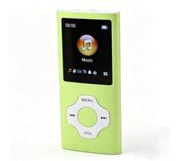LICAEVEY Lettore MP3, Schermo LCD da 1,8 Pollici Lettore Musicale HiFi Lossless Bluetooth 5.3 con Radio FM, di E-book, Registratore Vocale, per Sport, Corsa, Pendolarismo (GREEN)