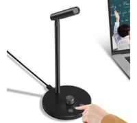 LICAEVEY M1 Microfono per Computer USB con Riduzione del Rumore AI e Trascrizione Dal Vivo, Supporto di 60 Lingue, Tasto Muto, Jack per Cuffie da 3,5 Mm per PC/laptop, per