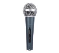 LICAEVEY Microfono Dinamico Cablato Portatile, Microfono Cardioide Dinamico con Femmina XLR a Clip Cavo e Microfono da 6,35 Mm, per Karaoke, Parlare, Podcasting e Studio (GREEN)