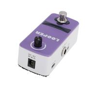 LICAEVEY Mini Pedale Looper per Chitarra Controllo Interruttore Singolo con Registrazione di 12 Minuti e Memoria Intelligente, Alimentato di Tipo C per Esercitazioni con la Chitarra e