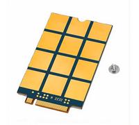 LICAEVEY Modulo Banda Globale 5G, Supporto Modulo di Rete M.2 Tecnologia 3GPP Versione 15 Modalità 5G NSA SA Sub 6GHz per Router Industriali Gateway Laptop PDA