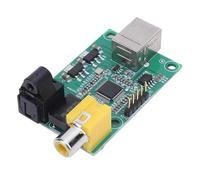 LICAEVEY Modulo di Riproduzione Vocale, Modulo Controller di Streaming Audio, Bus Seriale Universale a 24 Bit 192K per SPDIF I2S USB Streaming Stream Controller