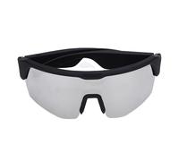 LICAEVEY Occhiali da Sole Bluetooth Smart, Occhiali da Sole Sportivi con Lenti Polarizzate e Altoparlanti Auricolari Aperti, Occhiali Sportivi Bluetooth 5.3 per Corsa, Ciclismo e (Argento