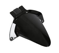 LICAEVEY Parafango Posteriore per Moto, Protezione Antispruzzo (BLACK) | ABS resistente, protezione contro le rocce volanti, look da , deflettore per fango e sporco, facile da montare