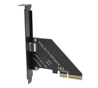 LICAEVEY PCIE 4.0 X4 a OCULINK Scheda ADIFATTORE SFF-8612 per GPU Esterno e SSD NVME-ESPANSIONE EGPU/SSD Ad Alta velocità con Cavo SFF-8611, Wins/Linux/MacOS Compatibile