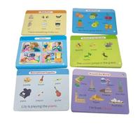 LICAEVEY Penna di Lettura Interattiva con Schede Flash Phonics (Squirrel | Carte a doppia faccia, risposta audio, strumento vocale per l\'educazione precoce, adatto ai viaggi