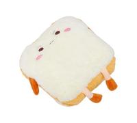 LICAEVEY Plush USB Heating Pad Portatile per Ufficio Pisolino Casa | Graziosa forma di pane, controllo del calore regolabile, timer di spegnimento automatico, comodo cuscino per il corpo,