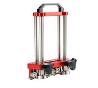 LICAEVEY Rullo per Lamiera a 2 Stazioni, Strumento Portatile per Coperture in Metallo con Piegatrice Regolabile da 0 a 100°, Piegatrice Portatile per Fai da Te e Fabbricazione