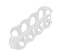 LICAEVEY Scatola Trasparente per Conservazione con Manico, Contenitore | Materiale plastico, resistente e riutilizzabile, 4 fori inferiori per ventilazione e asciugatura rapida
