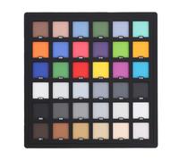 LICAEVEY Scheda di Controllo Colore a 36 Colori, Tabella di Calibrazione Colore 8,3x8,3 Pollici per Precisione Video Foto con Bilanciamento del Bianco Patch Grigie