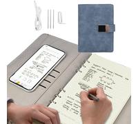 LICAEVEY Set da Scrittura Smart Pen Digitale, Sincronizzazione in Tempo Reale Bluetooth 5.0 Riconoscimento OCR per Prendere Appunti e Condividere su Smartphone, Taccuino Smart Pen