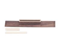 LICAEVEY Set Ponte Chitarra Classica Rosa, Ossa Sella per Chitarra | Ponte in palissandro resistente all\'abrasione, aspetto minimalista vintage, compatto e leggero per una facile sostituzione