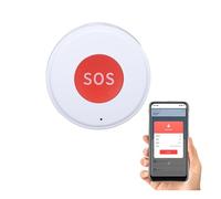 LICAEVEY Sistemi di Avviso Cercapersone WiFi per Badante, Supporto per il di Avviso Infermieristico di Chiamata SOS di Emergenza Tuya per Clinica Domiciliare, Avvisi Gratuiti per App