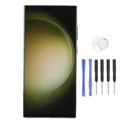 LICAEVEY Sostituzione dello Schermo LCD per S23 Ultra, 5G 6.8in Multi Touch Supporta la velocità di Aggiornamento della Penna 1 To120Hz, Alta luminosità con Telaio e Strumenti di (GREEN)