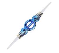 LICAEVEY Spada Giocattolo Luminosa Estensibile Rotante Doppio Filo (Blue)