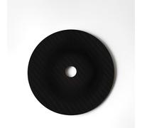 LICAEVEY Stabilizzatore del Tappetino CD in Fibra di Carbonio - Tuning Hifi da 0,2 Mm per Lettori CD | Stabilizzatore del Disco di Assorbimento delle Vibrazioni | Bassa velocità di (BLACK)