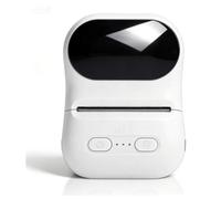 LICAEVEY Stampante Termica Tascabile Portatile, Stampante per Etichette Wireless Bluetooth, Creatore Compatto di Etichette per Gioielli per Abbigliamento con Codici a Barre per (WHITE)