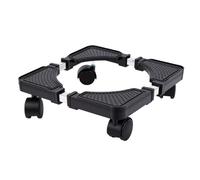 LICAEVEY Supporto Torre per Computer Portatile con Ruote, Supporto CPU Regolabile da 22 a 36 Cm per Case del PC, Distributore d'acqua, Piccolo Frigorifero, 4 Ruote Girevoli da Gioco (BLACK)