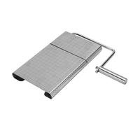 LICAEVEY Taglierina per Formaggi in Metallo, Bilancia per Affettare, per Tagliare il Formaggio, con 6 Fili di Ricambio, Piedini Antiscivolo per Forniture da Cucina