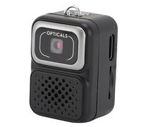 LICAEVEY TAINY TEYCHAIN CAMERA, VIDEO HD 1080P Schema Digitale retrò in Miniatura Portatile con Scheda di Archiviazione da 32 GB, Adattatori OTG, Tre Filtri, 100 Minuti di Durata della (BLACK)