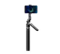 LICAEVEY Treppiede Selfie Stick per Action Camera Smartphone Vlogging, Estensibile 70,87 Pollici, 180 Cm Girevole a 360 Gradi con Telecomando Bluetooth