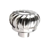 LICAEVEY Ventilatore da Tetto in Acciaio Inossidabile da 110 Mm, Ventilatore da Soffitta Automatico per Turbina Eolica con Funzionamento Silenzioso, Presa d'Aria Non Alimentata per