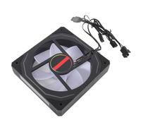 LICAEVEY Ventola di Raffreddamento CPU Argb da 120 Mm con Controllo PWM (800-1800 Giri/Min)-Custodia per PC a 3 Pin, Ventola di Raffreddamento al Computer Silenzioso (Lame in avanti)