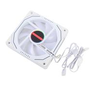 LICAEVEY Ventola di Raffreddamento CPU Argb da 120 Mm con Controllo PWM (800-1800 Giri/Min)-Custodia per PC a 3 Pin, Ventola di Raffreddamento al Computer Silenzioso (Lame inversa)