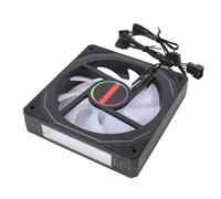 LICAEVEY Ventola di Raffreddamento CPU Argb da 120 Mm con Controllo PWM (800-1800 Giri/Min)-Custodia per PC a 3 Pin, Ventola di Raffreddamento al Computer Silenzioso (Lame inversa)