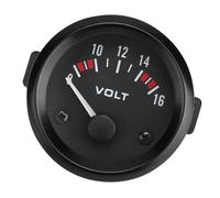 LICAEVEY Voltmetro 52mm 2in Misuratore di Tensione per Auto 12V, Display Digitale 8-16V con Guscio in Alluminio, Ricambio per, Camion Marino, Barca