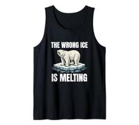 L'ICE Sbagliato Si Sta sciogliendo audace attivismo 2026 Orso Polare Y2K Canotta