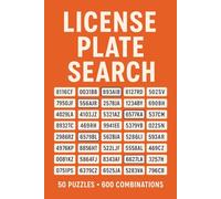 Licence Plate Search: 600 Plates to Spot, Search, and Solve - The Ultimate Road Trip Puzzle Challenge
