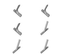 License Plate Display Shelf Wall Mount 27-Degree Adjustable Bracket Set