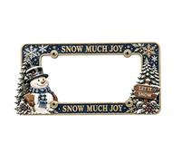 License Plate Frames for Motorcycles - Christmas Motorbike Tag Accessories
