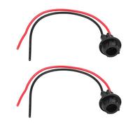 License Plate Light Socket - 2Pcs Portalampada Portalampada, T10 W5W 168 194 Auto In Gomma Plug-In Lampadina Portalampada Connettore Presa Connettore Morbido Presa
