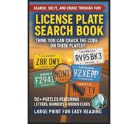 License Plate Search Book For Teens, Adults & Seniors: Large Print Easy To Read Words For Focus, Memory Loss & Stress Relief | Featuring Real Plate ... Vehicles, Bus & Motorcycle Classic Tag Themes