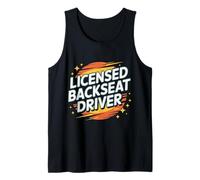 Licensed Backseat Driver Road Trip Nagging Joke |- Canotta