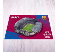 Licensed Décor FC Barcelona - Tappetino grande (185 cm (larghezza) x 100 cm (altezza) - Stadio 1