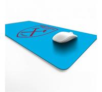 Licensed Décor West Ham United FC - Tappetino da scrivania in vinile, stemma Claret su blu, 35 x 60 cm