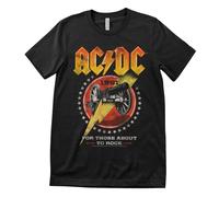 Licenza Ufficiale AC/Dc - 1981 For Those About To Rock Maglietta Uomo