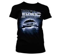 Licenza Ufficiale Back To The Future- Aviatore Delorean Donna T-SHIRT S-XXL Size