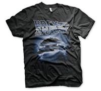 Licenza Ufficiale Back To The Future - Aviatore Delorean Uomo T-Shirt ( S-XXL )