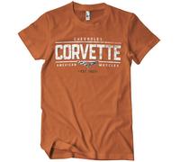 Licenza Ufficiale Chevrolet Corvette - American Addominali Uomo T-Shirt S-2XL
