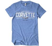 Licenza Ufficiale Chevrolet Corvette - American Addominali Uomo T-Shirt S-2XL