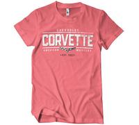 Licenza Ufficiale Chevrolet Corvette - American Addominali Uomo T-Shirt S-2XL