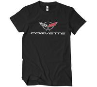 Licenza Ufficiale Chevrolet Corvette C5 Logo T-Shirt S-5XL Misura
