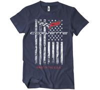 Licenza Ufficiale Chevrolet Corvette - Made IN Il USA T-Shirt S-5XL Misura