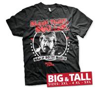 Licenza Ufficiale Chuck Norris - Sonno Aderenti Ciuccio 3XL,4XL,5XL Uomo Maglia
